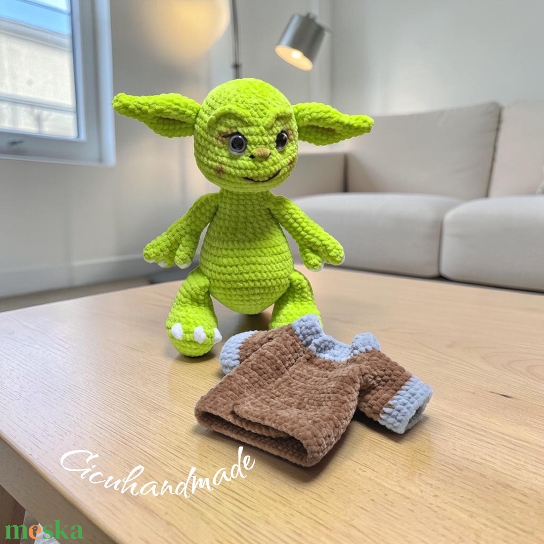 Amigurumi pihe-puha GROGU  - játék & sport - plüssállat & játékfigura - más figura - Meska.hu