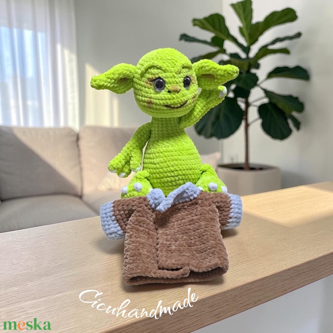 Amigurumi pihe-puha GROGU  - játék & sport - plüssállat & játékfigura - más figura - Meska.hu