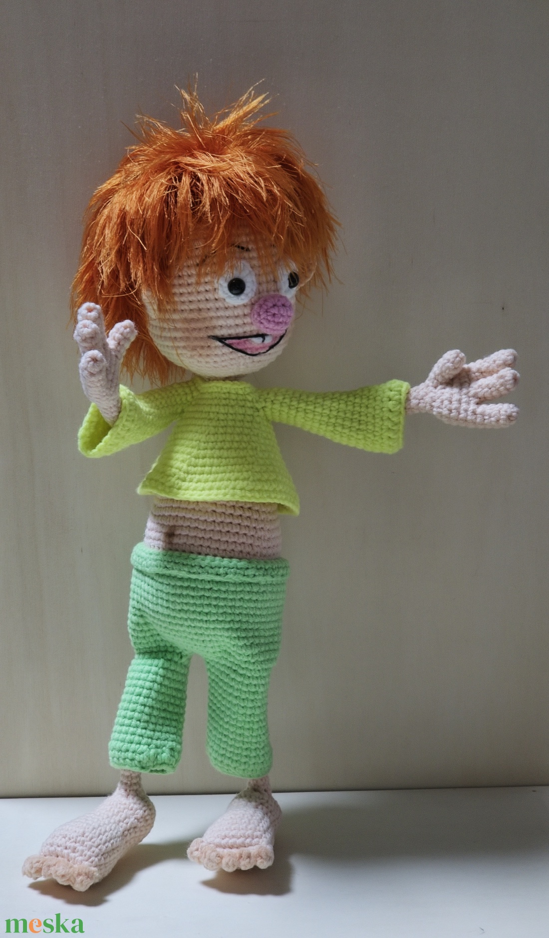 Amigurumi horgolt Pumukli  - játék & sport - plüssállat & játékfigura - más figura - Meska.hu