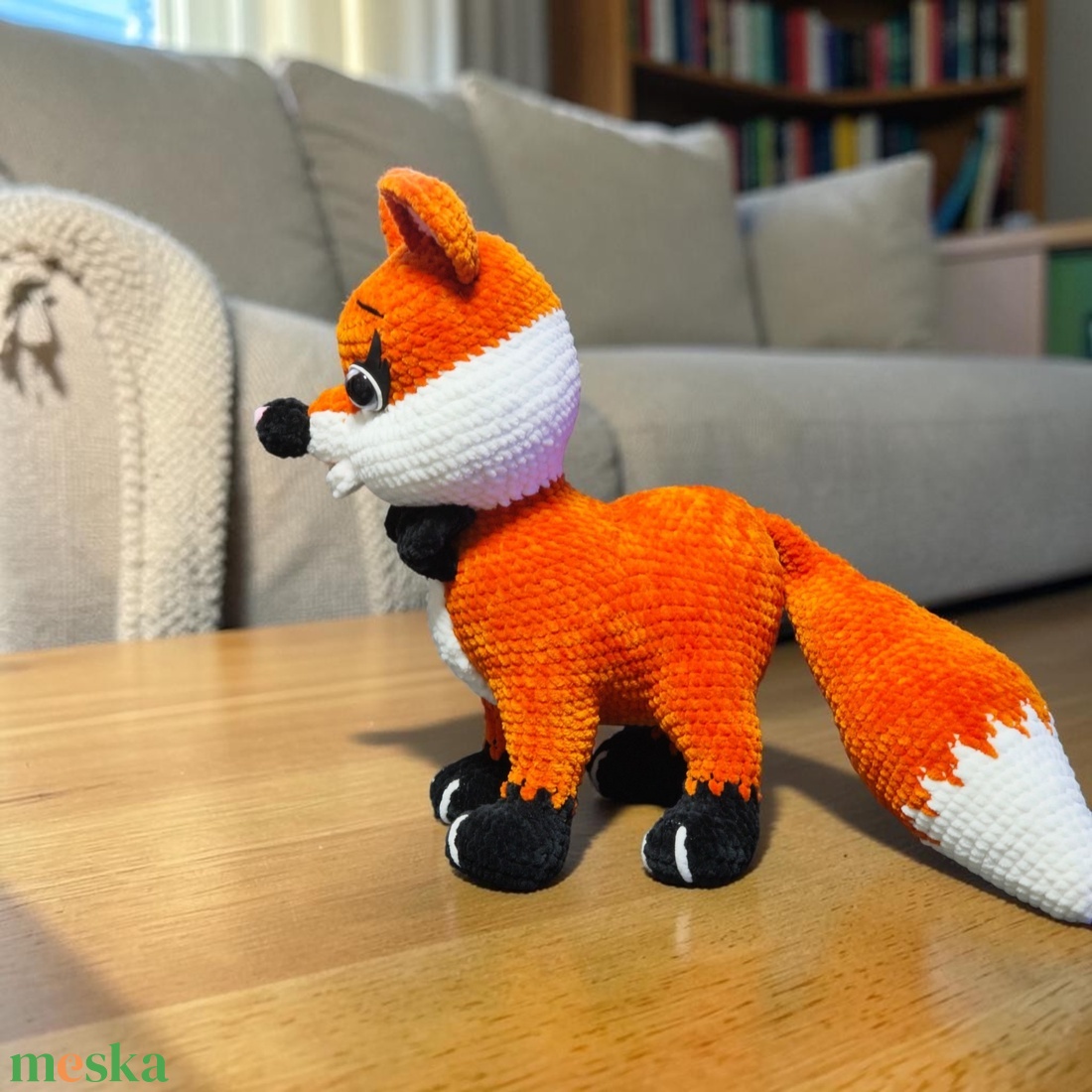 Amigurumi horgolt Róka  - játék & sport - plüssállat & játékfigura - róka - Meska.hu