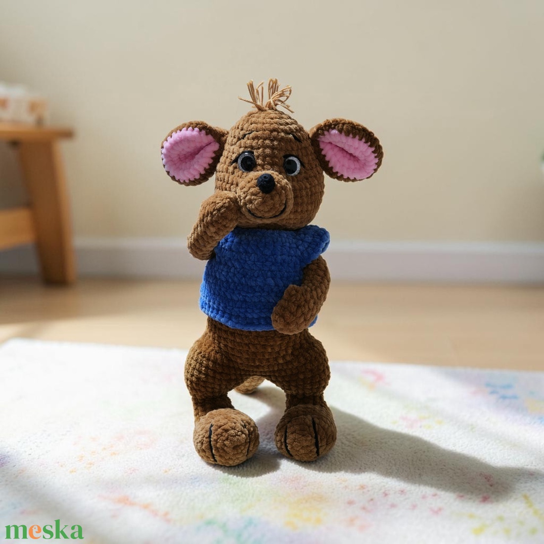 Horgolt Amigurumi zsebibaba  - játék & sport - plüssállat & játékfigura - plüss mesefigurák - Meska.hu