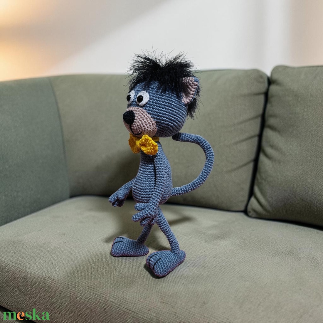 Horgolt Amigurumi Mirr-Murr  - játék & sport - plüssállat & játékfigura - plüss mesefigurák - Meska.hu