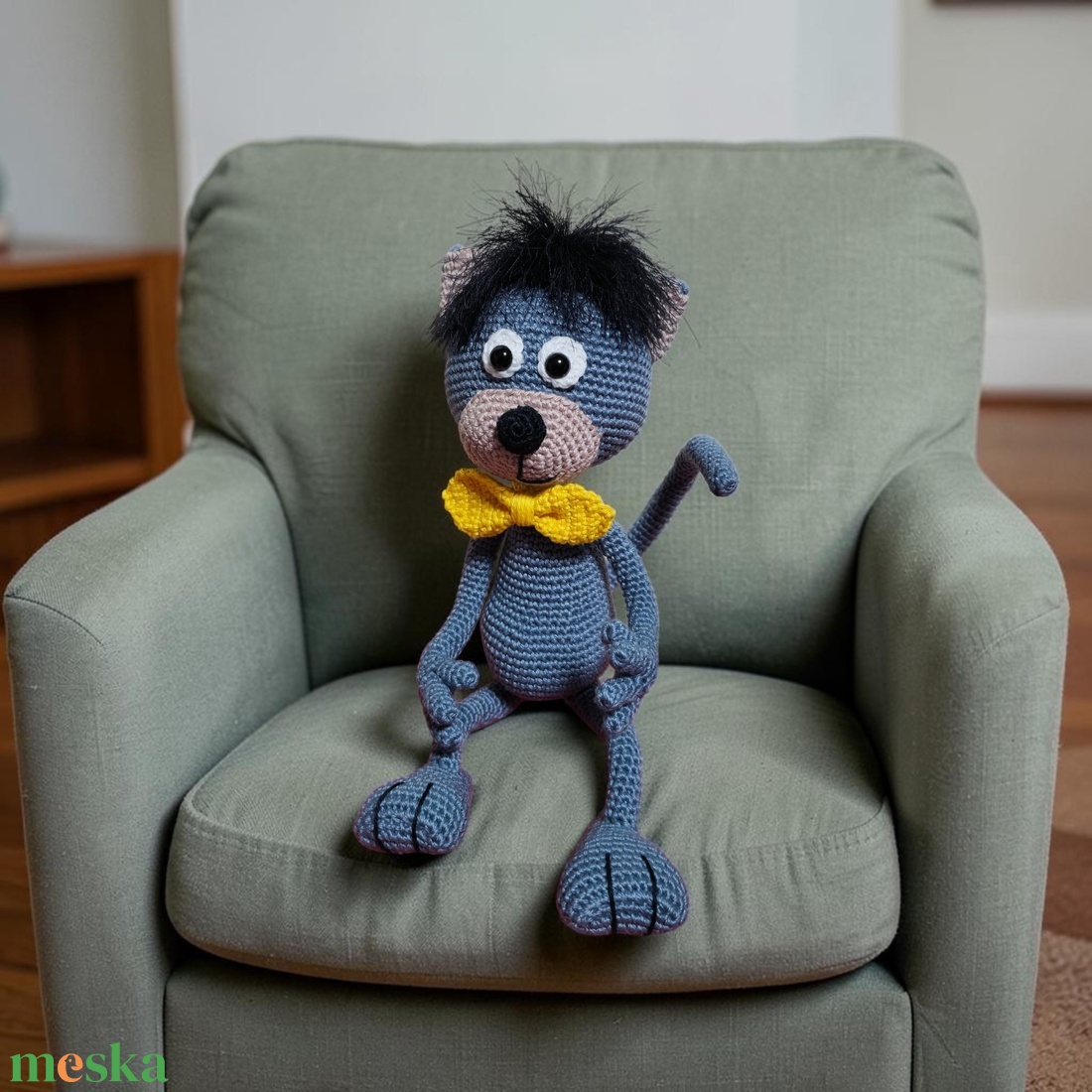 Horgolt Amigurumi Mirr-Murr  - játék & sport - plüssállat & játékfigura - plüss mesefigurák - Meska.hu