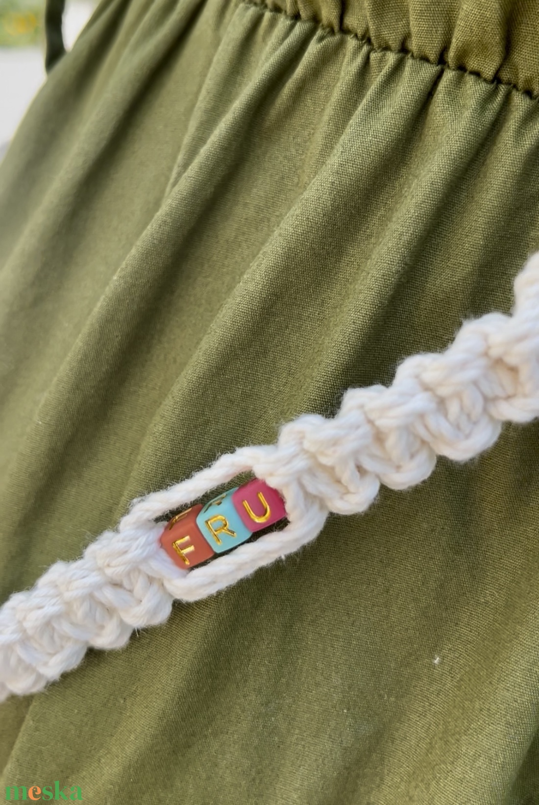 Makramé telefonpánt (crossbody strap) - táska & tok - pénztárca & más tok - telefontok - Meska.hu