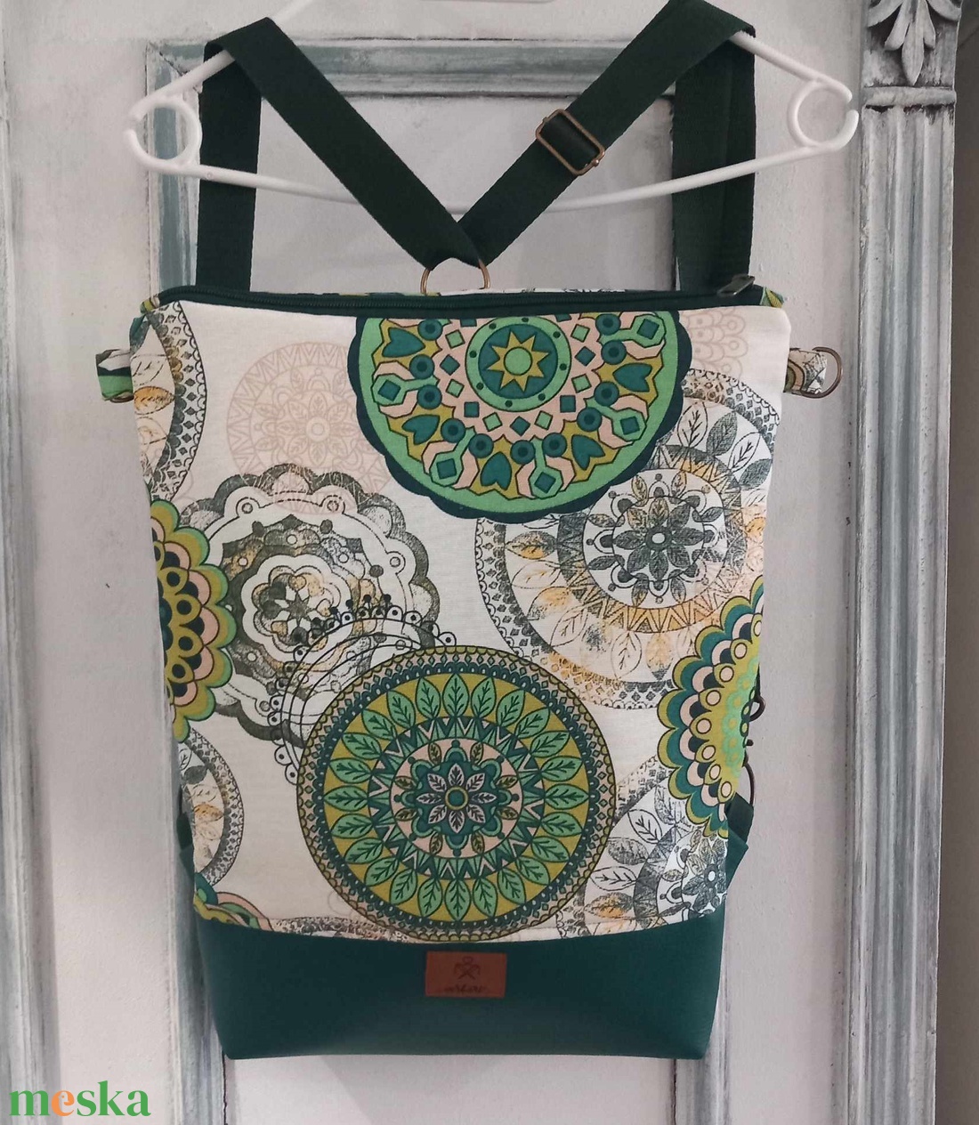 Mandala mintás 2in1 hátizsák - táska & tok - variálható táska - Meska.hu