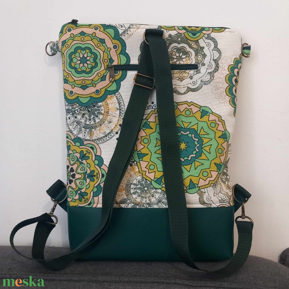 Mandala mintás 2in1 hátizsák - táska & tok - variálható táska - Meska.hu