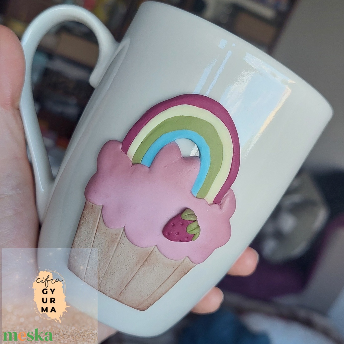 Cupcakes bögre - otthon & életmód - konyhafelszerelés, tálalás - tálalás - bögre & csésze - Meska.hu