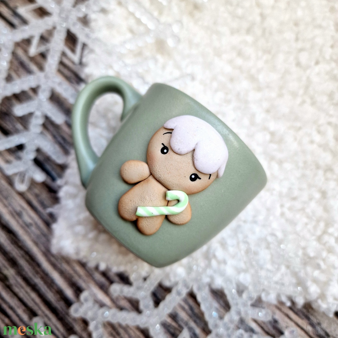 Eszpresszós csésze - Menta Mézeskalács Csoda - otthon & életmód - konyhafelszerelés, tálalás - tálalás - bögre & csésze - Meska.hu