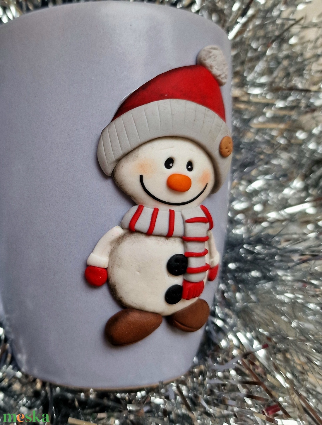 Hóemberes bögre - otthon & életmód - konyhafelszerelés, tálalás - tálalás - bögre & csésze - Meska.hu