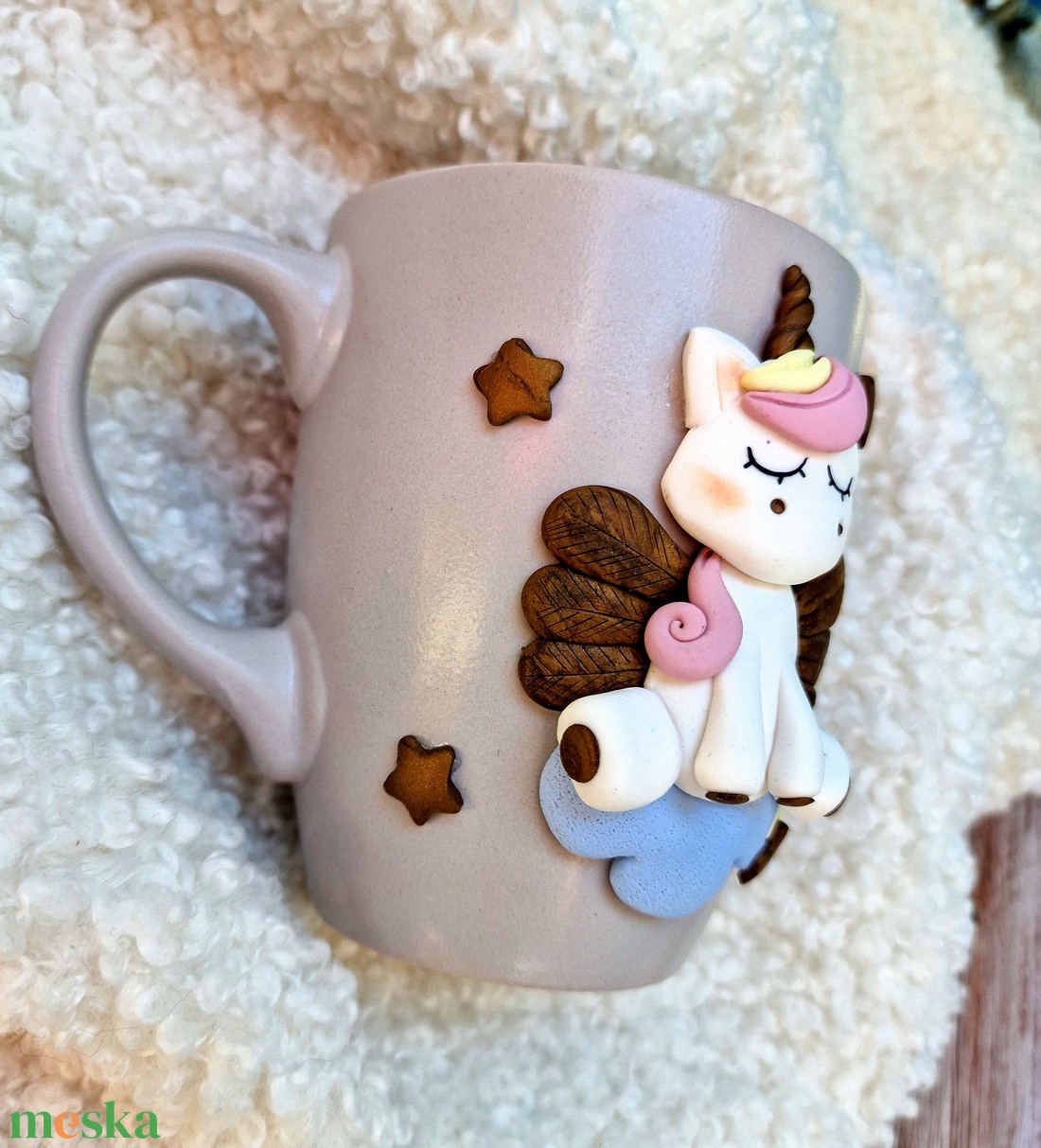 Egyszarvús bögre - otthon & életmód - konyhafelszerelés, tálalás - tálalás - bögre & csésze - Meska.hu