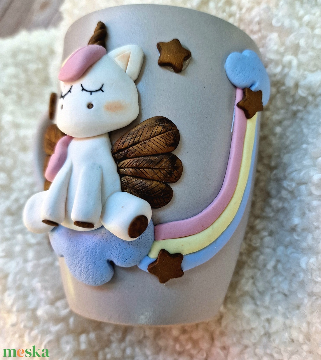 Egyszarvús bögre - otthon & életmód - konyhafelszerelés, tálalás - tálalás - bögre & csésze - Meska.hu