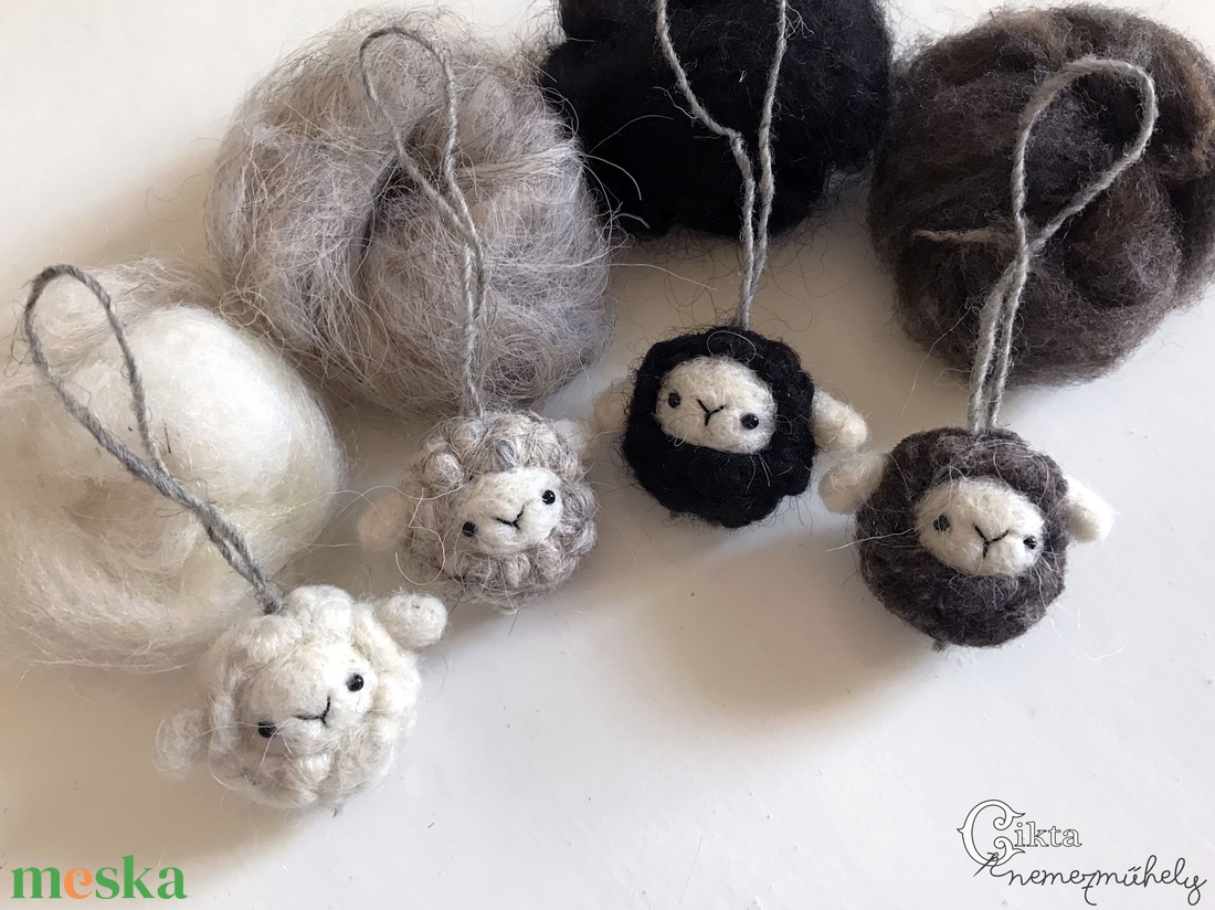 Tűnemez mini bárány figura 4 féle színben - otthon & életmód - dekoráció - fali és függő dekoráció - függődísz - Meska.hu Tűnemez mini bárány figura 4 féle színben - otthon & életmód - dekoráció - fali és függő dekoráció - függődísz - Meska.hu