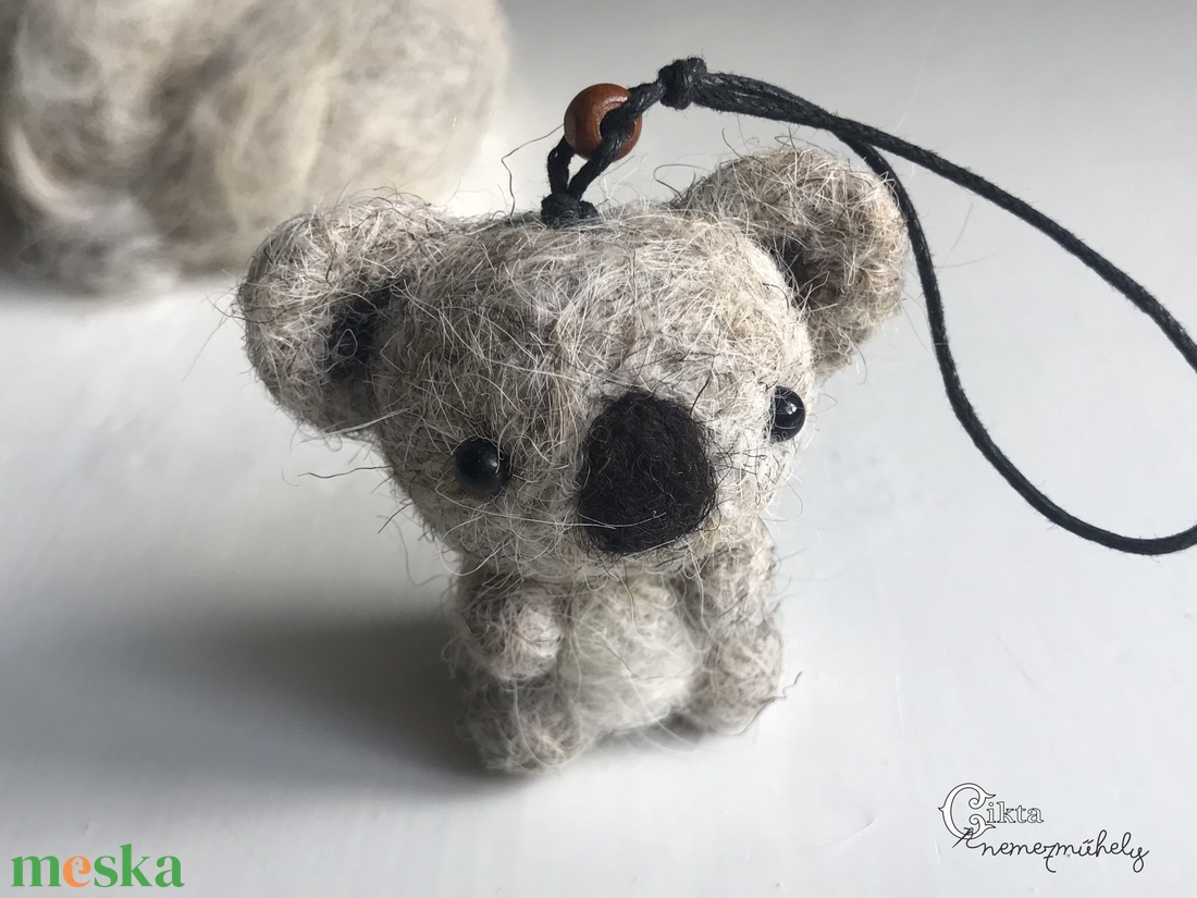 Tűnemezelt aranyos koala - játék & sport - plüssállat & játékfigura - maci - Meska.hu