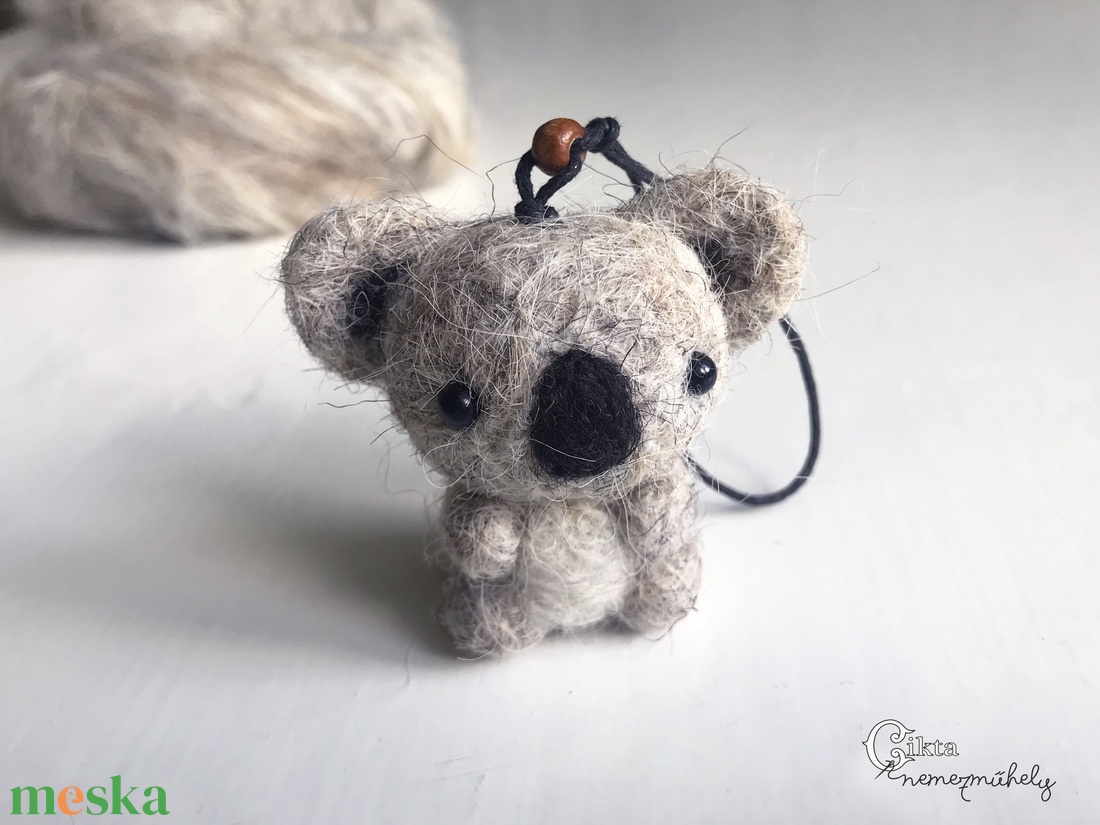 Tűnemezelt aranyos koala - játék & sport - plüssállat & játékfigura - maci - Meska.hu