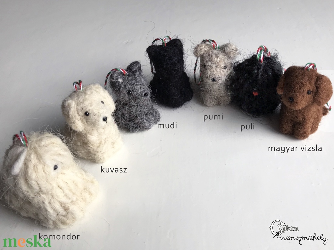 Magyar kutyafajták magyar gyapjúból - nemez kuvasz cikta gyapjúból - játék & sport - plüssállat & játékfigura - kutya - Meska.hu Magyar kutyafajták magyar gyapjúból - nemez kuvasz cikta gyapjúból - játék & sport - plüssállat & játékfigura - kutya - Meska.hu