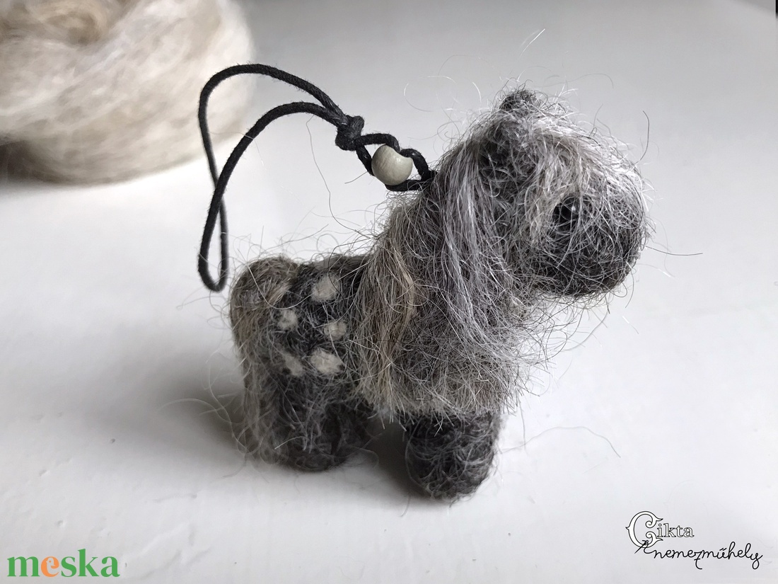 Tűnemezelt szürke póni/lovacska - játék & sport - plüssállat & játékfigura - ló - Meska.hu