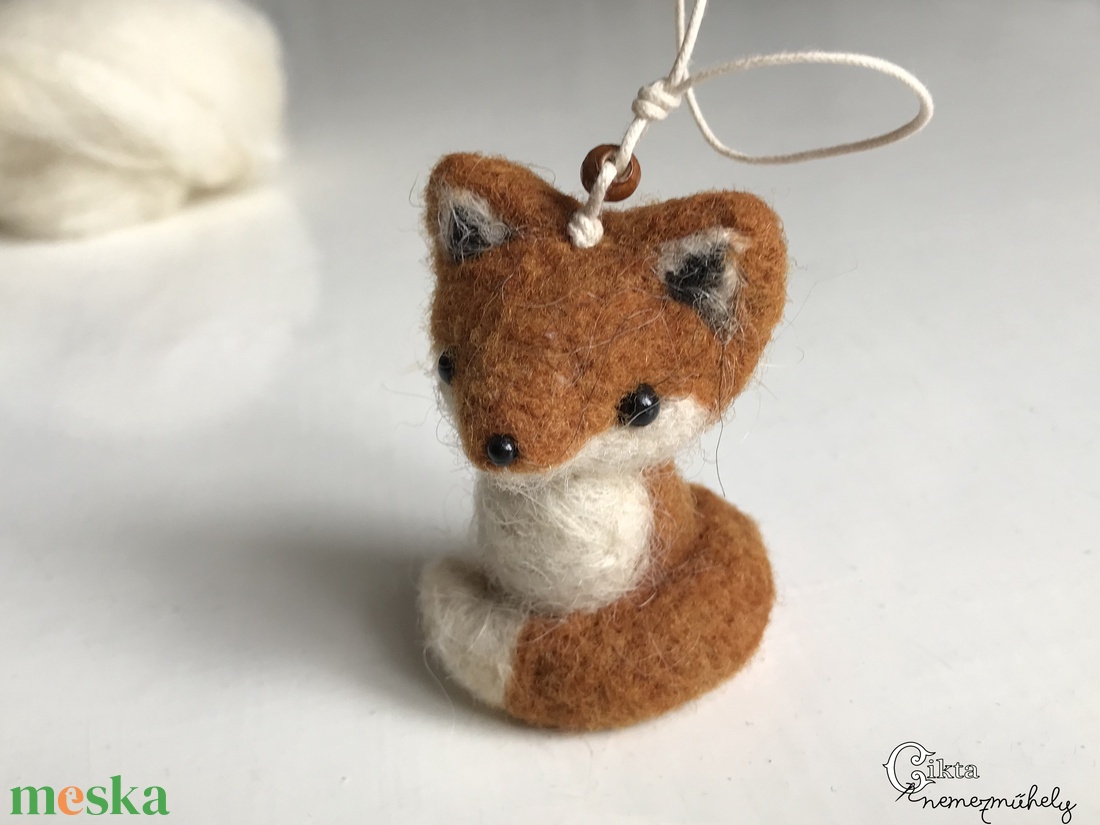 Aranyos nemez róka - játék & sport - plüssállat & játékfigura - róka - Meska.hu