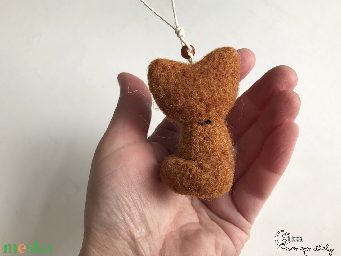 Aranyos nemez róka - játék & sport - plüssállat & játékfigura - róka - Meska.hu