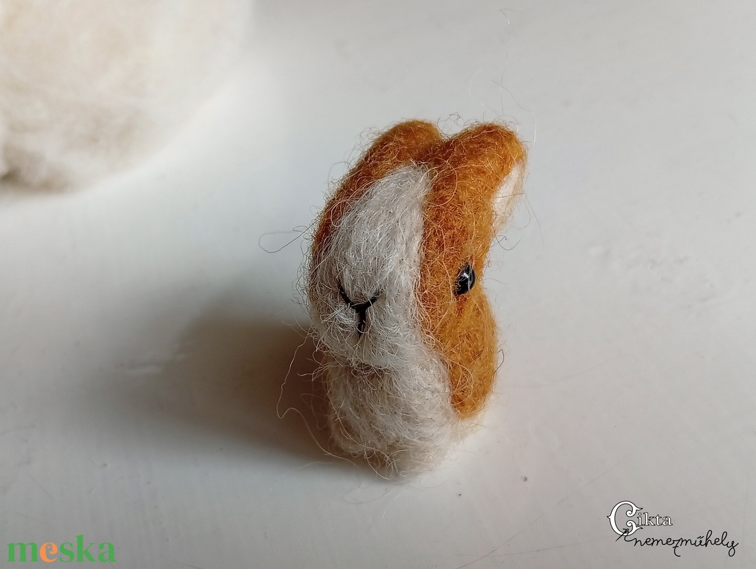 Tűnemezelt aranyos nyuszi - aranyos húsvéti dísz - játék & sport - plüssállat & játékfigura - nyuszi - Meska.hu