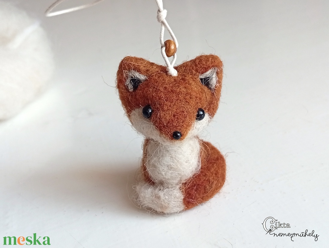 Aranyos nemez róka - játék & sport - plüssállat & játékfigura - róka - Meska.hu