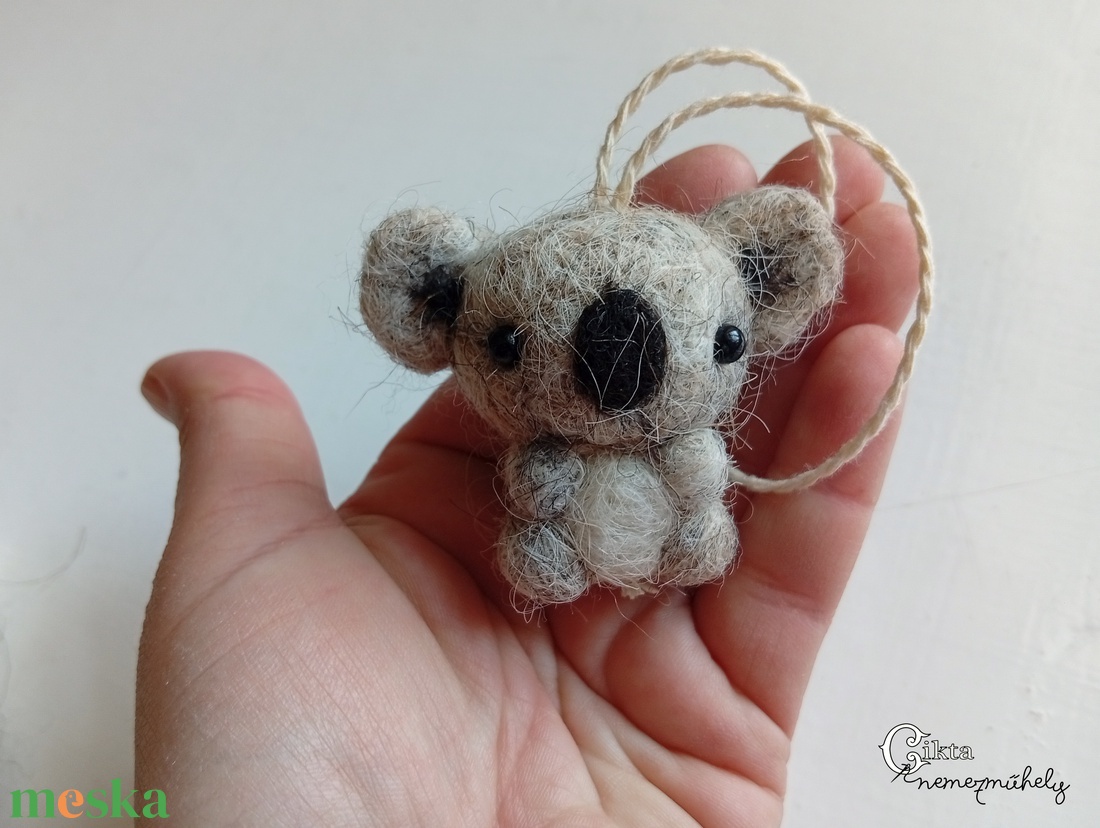 Tűnemezelt aranyos koala - játék & sport - plüssállat & játékfigura - más figura - Meska.hu