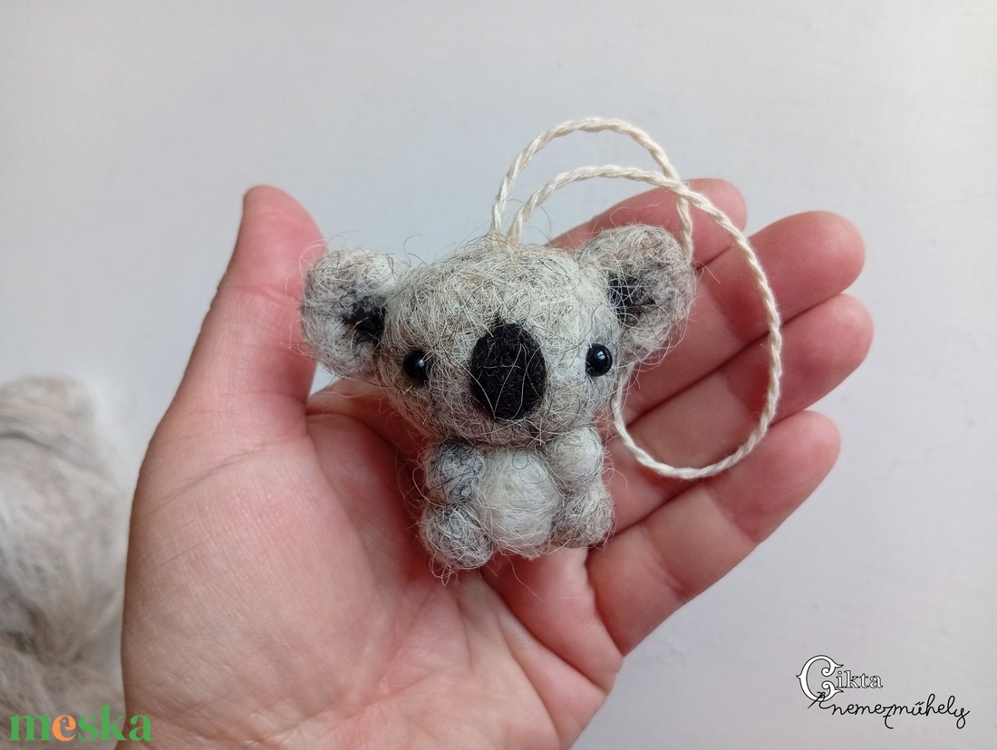 Tűnemezelt aranyos koala - játék & sport - plüssállat & játékfigura - más figura - Meska.hu