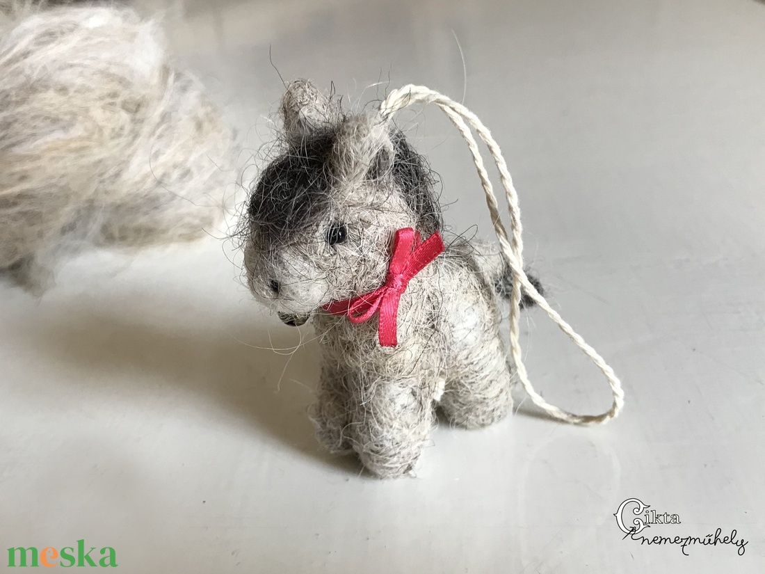 Tűnemezelt mini szamár - játék & sport - plüssállat & játékfigura - más figura - Meska.hu
