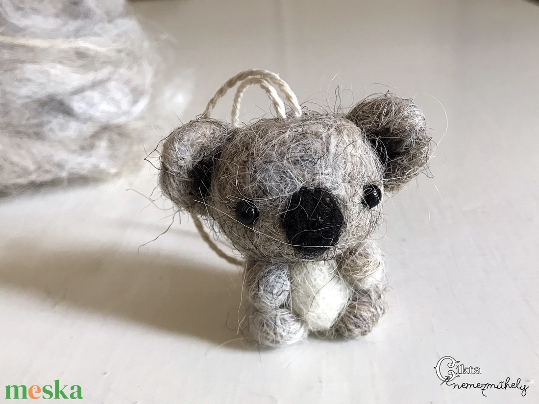 Tűnemezelt aranyos koala - játék & sport - plüssállat & játékfigura - más figura - Meska.hu