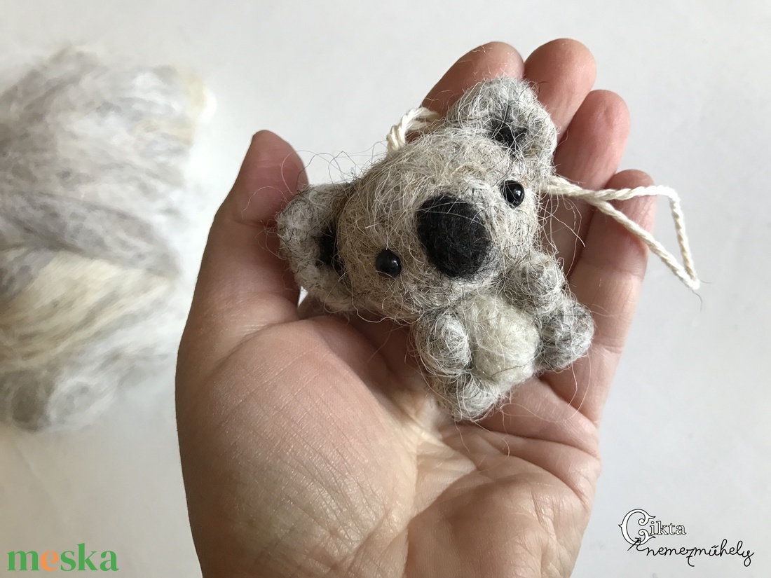 Tűnemezelt aranyos koala - játék & sport - plüssállat & játékfigura - más figura - Meska.hu