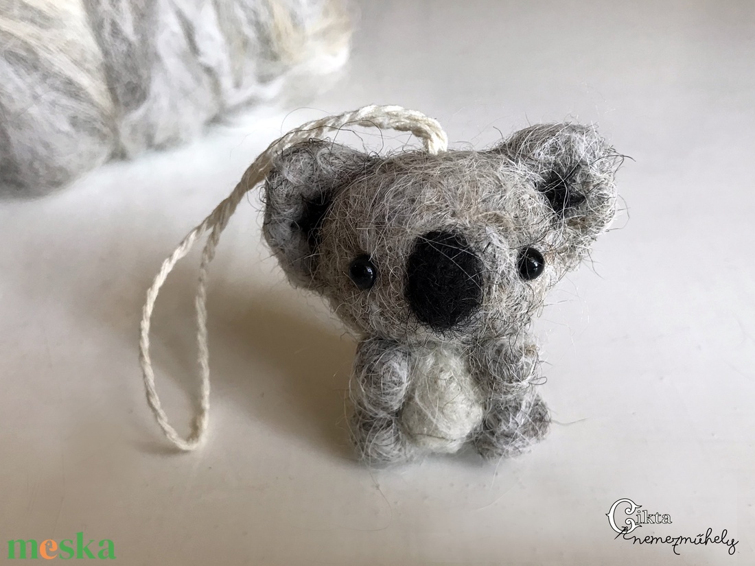 Tűnemezelt aranyos koala - játék & sport - plüssállat & játékfigura - más figura - Meska.hu