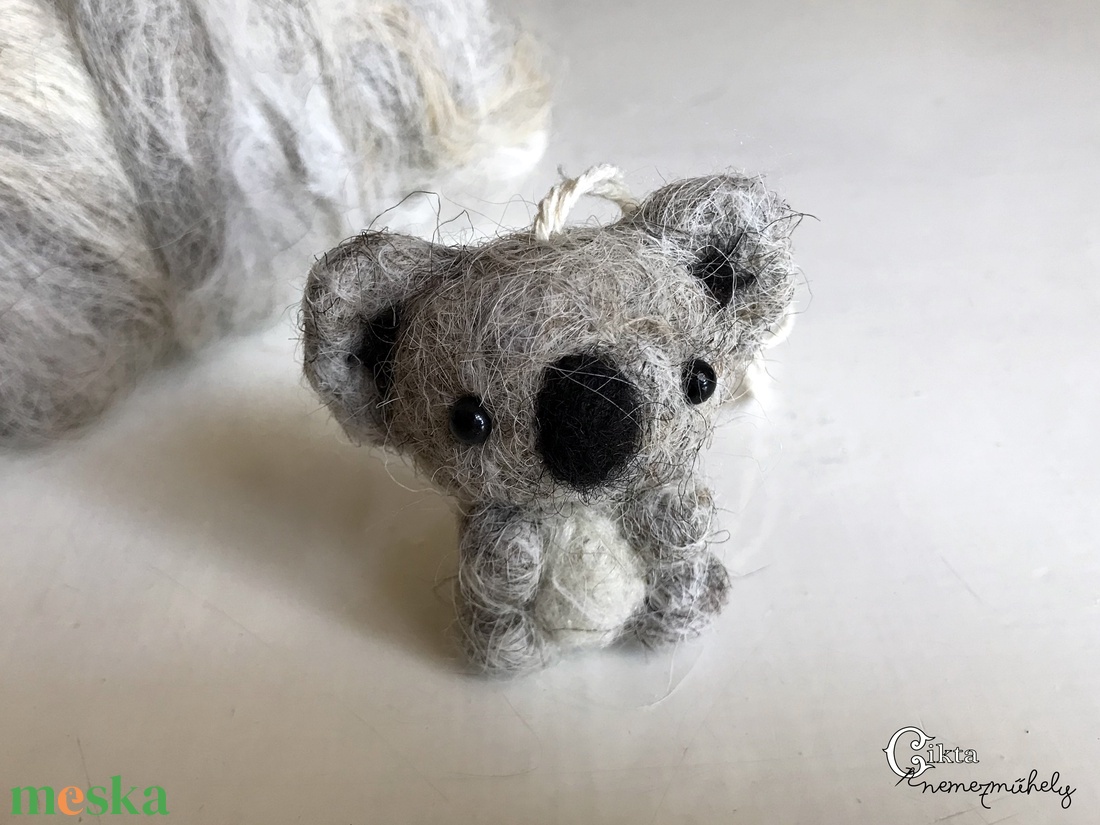 Tűnemezelt aranyos koala - játék & sport - plüssállat & játékfigura - más figura - Meska.hu
