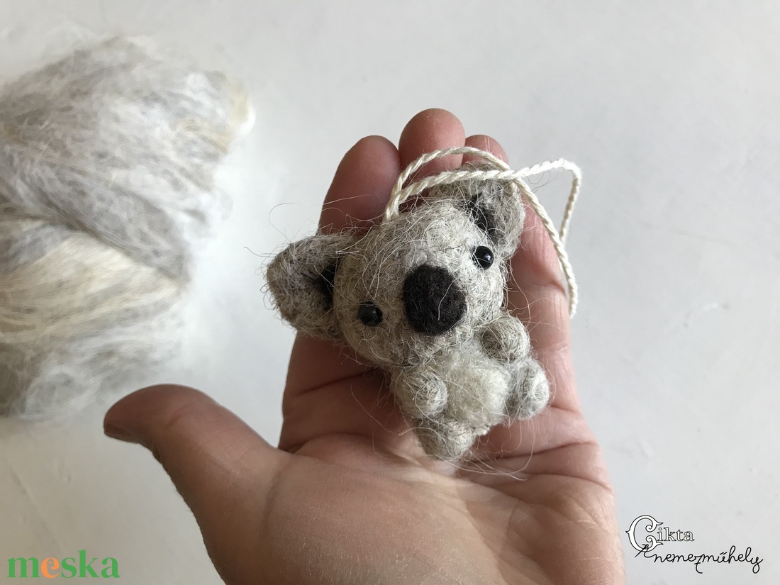 Tűnemezelt aranyos koala - játék & sport - plüssállat & játékfigura - más figura - Meska.hu