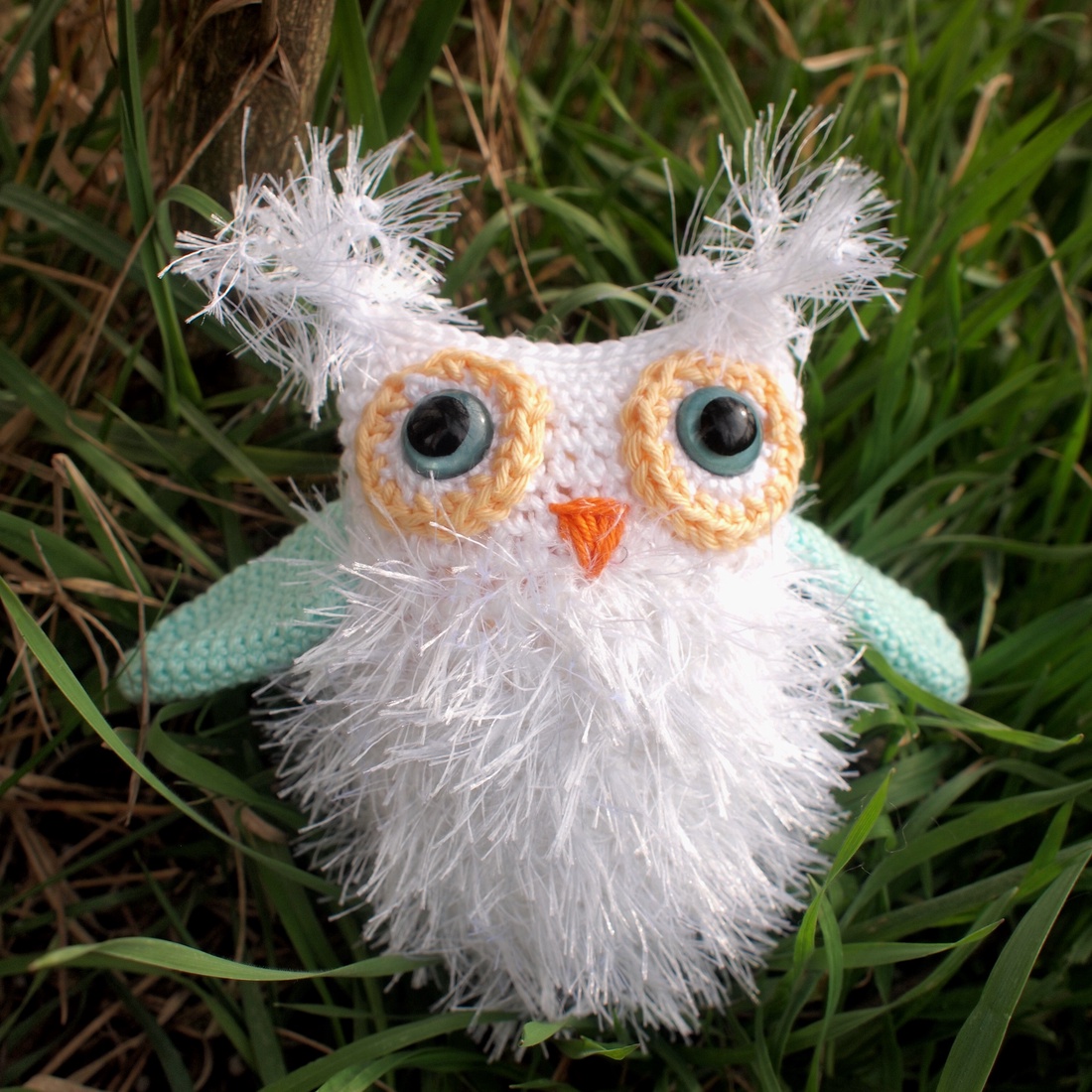 Hóbagoly - horgolt bagoly amigurumi -  - Meska.hu