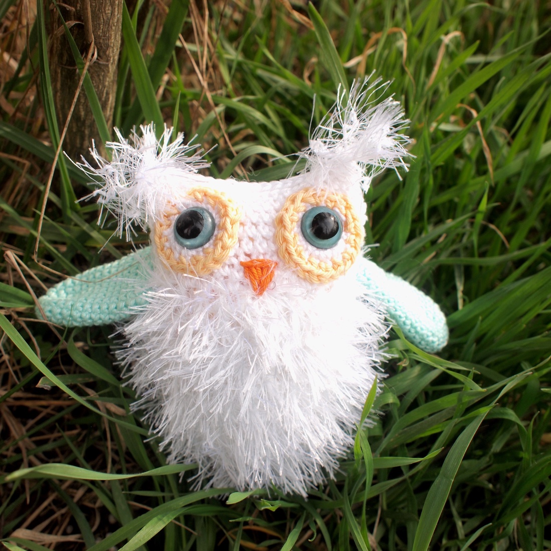 Hóbagoly - horgolt bagoly amigurumi -  - Meska.hu