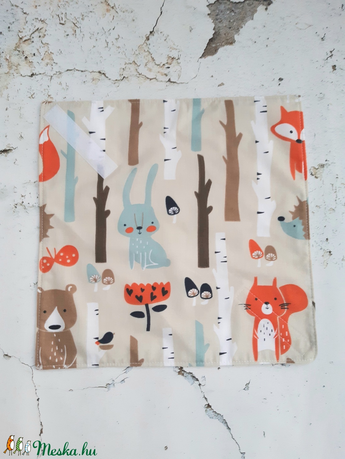 Forest friends - textil-PUL uzsonnás szalvéta - otthon & életmód - konyhafelszerelés, tálalás - Meska.hu Forest friends - textil-PUL uzsonnás szalvéta - otthon & életmód - konyhafelszerelés, tálalás - Meska.hu
