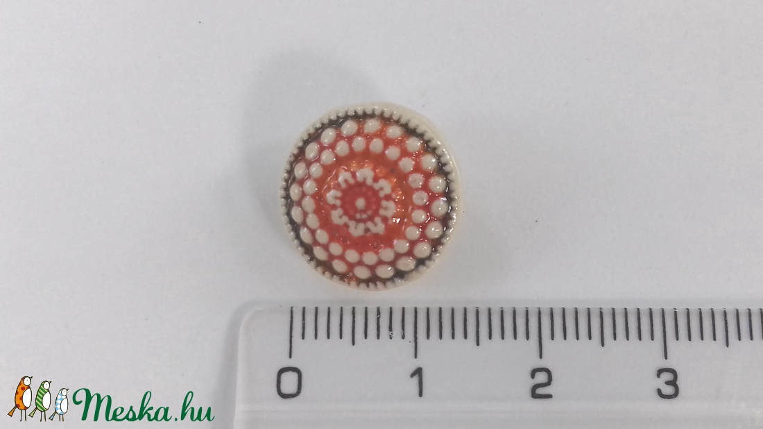 Kerámia gomb - kellékek & szerszámok - kerámia gomb - kerámia gomb - Meska.hu