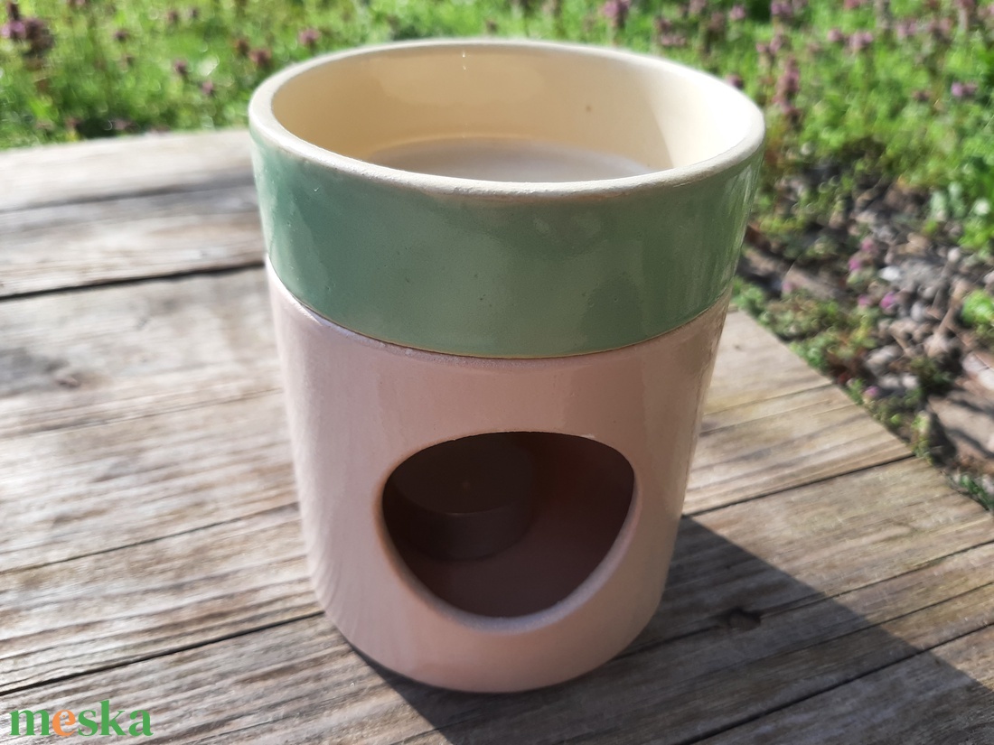 Kerámia illóolaj párologtató - otthon & életmód - gyertya, illat, aroma - párologtató - Meska.hu