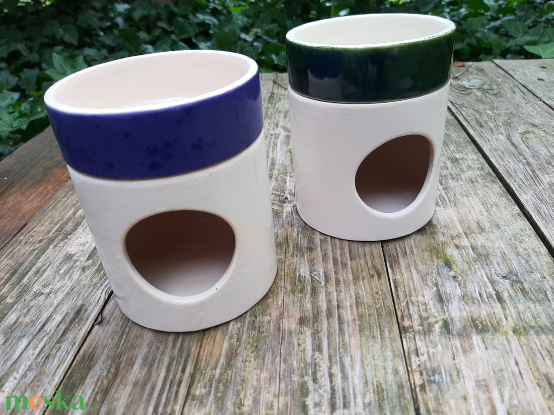 Kerámia illóolaj párologtató - otthon & életmód - gyertya, illat, aroma - párologtató - Meska.hu