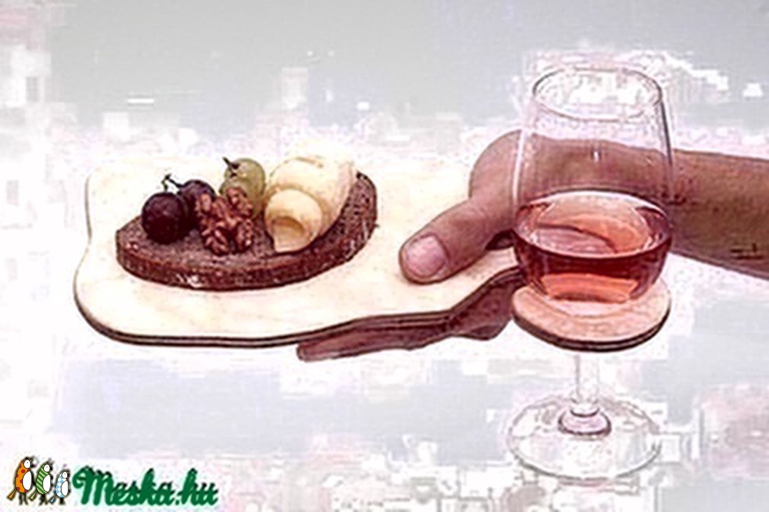 Pohártartós vendégváró tálca / uzsonnázó deszka - - Meska.hu Pohártartós vendégváró tálca / uzsonnázó deszka - - Meska.hu