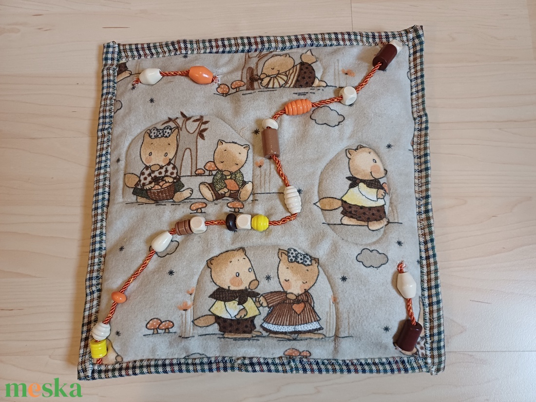 Szenzoros szőnyeg - baba - mama - baba játékok - mozgásfejlesztő játékok - Meska.hu