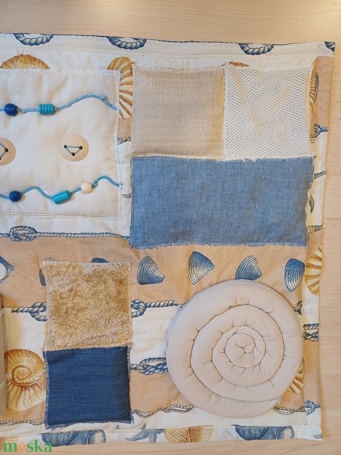 Szenzoros szőnyeg - baba - mama - baba játékok - játszószőnyeg - Meska.hu