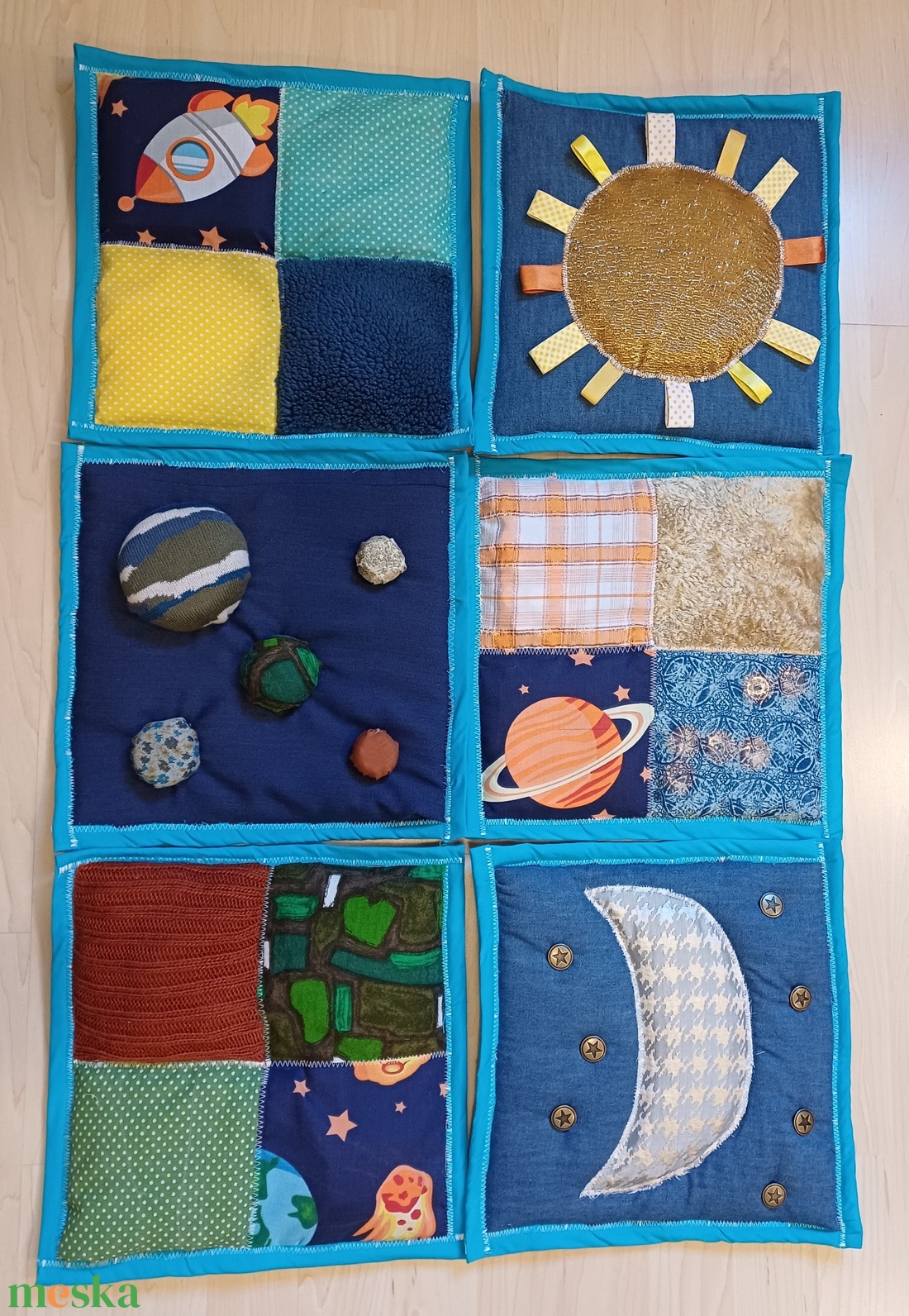 Szenzoros szőnyeg - baba - mama - baba játékok - játszószőnyeg - Meska.hu