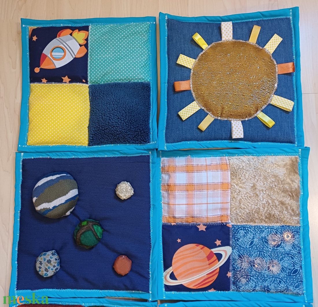 Szenzoros szőnyeg - baba - mama - baba játékok - játszószőnyeg - Meska.hu