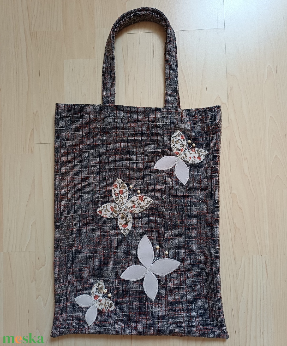 Vászontáska - táska & tok - bevásárlás & shopper táska - shopper, textiltáska, szatyor - Meska.hu
