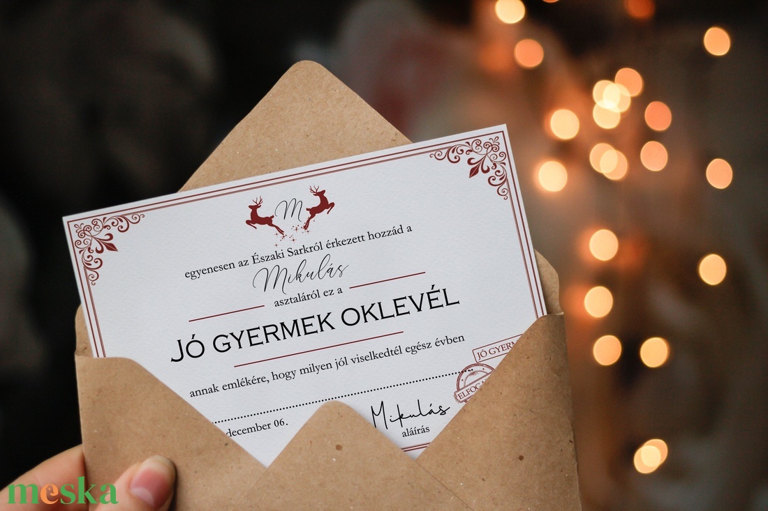 Jó gyermek oklevél csomag névre szóló (boríték, ajándékkísérő, oklevél) - karácsony - mikulás - mikulás ajándékok - Meska.hu Jó gyermek oklevél csomag névre szóló (boríték, ajándékkísérő, oklevél) - karácsony - mikulás - mikulás ajándékok - Meska.hu