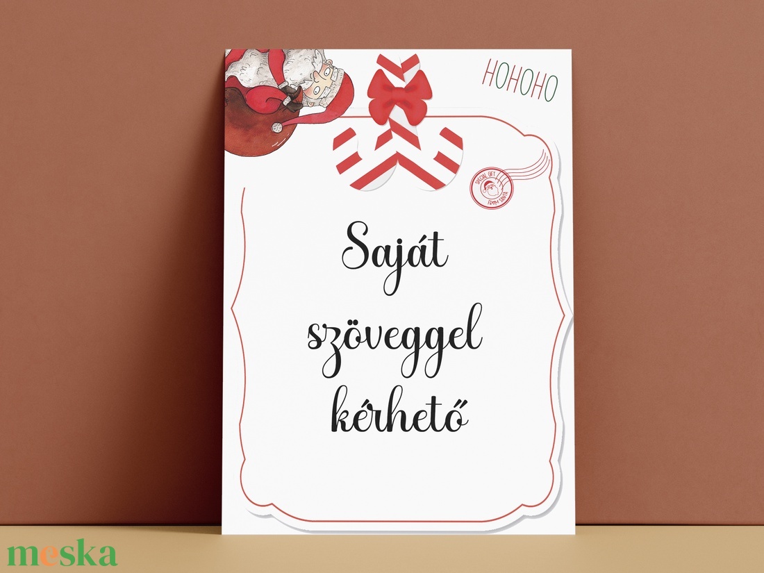 Levél a Mikulástól (boríték + levél) saját szöveggel - karácsony - mikulás - mikulás ajándékok - Meska.hu Levél a Mikulástól (boríték + levél) saját szöveggel - karácsony - mikulás - mikulás ajándékok - Meska.hu