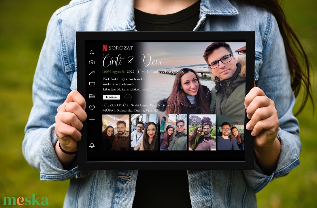 Netflix kép rólatok - művészet - grafika & illusztráció - művészi nyomat - Meska.hu