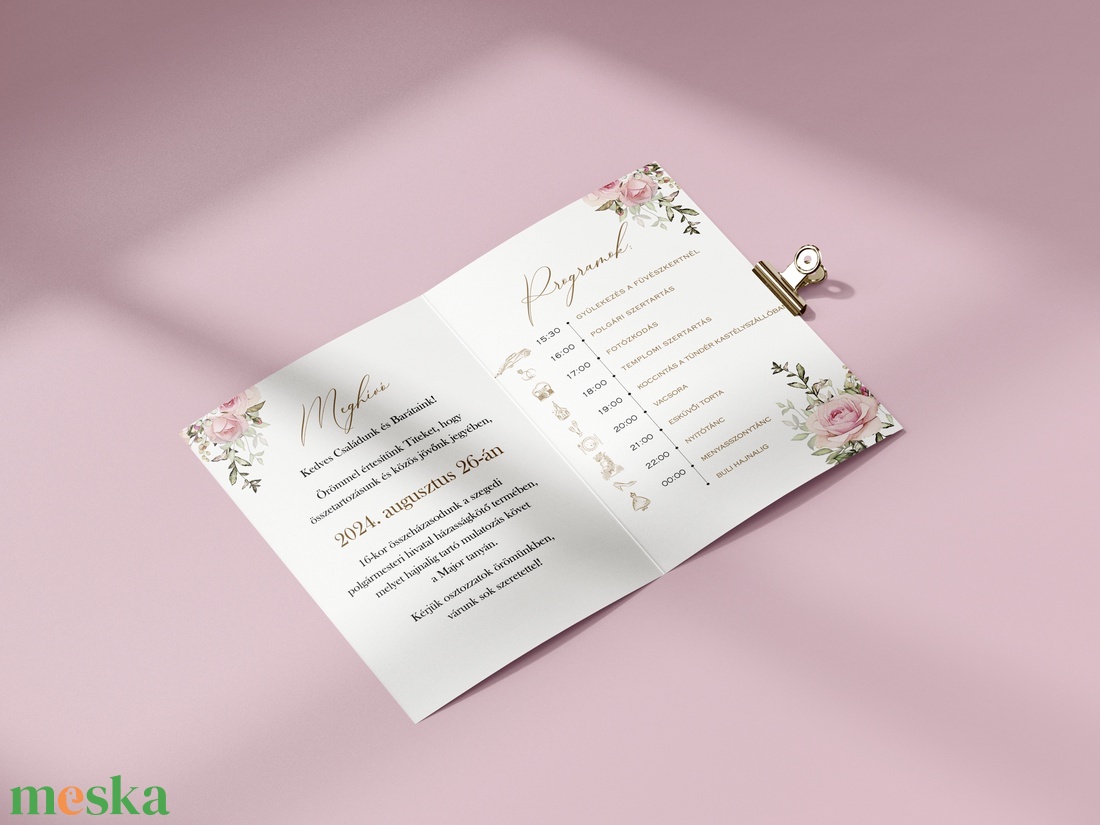 Romantic rose esküvői meghívó (E17) - esküvő - meghívó & kártya - meghívó - Meska.hu Romantic rose esküvői meghívó (E17) - esküvő - meghívó & kártya - meghívó - Meska.hu