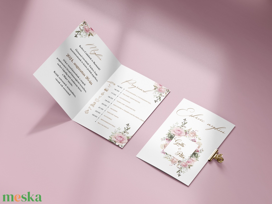 Romantic rose esküvői meghívó (E17) - esküvő - meghívó & kártya - meghívó - Meska.hu Romantic rose esküvői meghívó (E17) - esküvő - meghívó & kártya - meghívó - Meska.hu