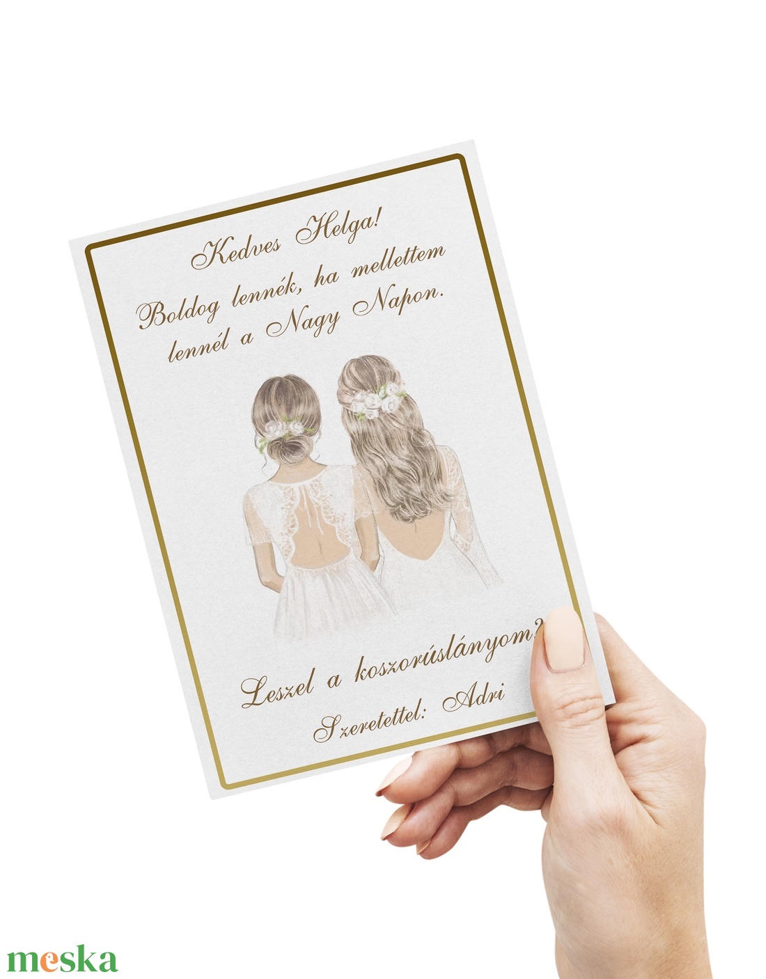 Koszorúslány felkérő lap - esküvő - meghívó & kártya - koszorúslány felkérő - Meska.hu Koszorúslány felkérő lap - esküvő - meghívó & kártya - koszorúslány felkérő - Meska.hu